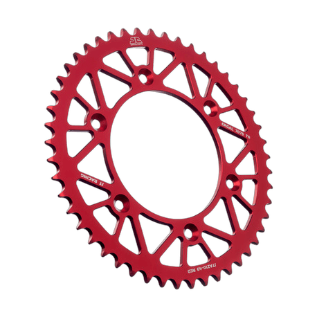JT Rear Alu Sprocket 7075 T6 Red JTA210.49RED