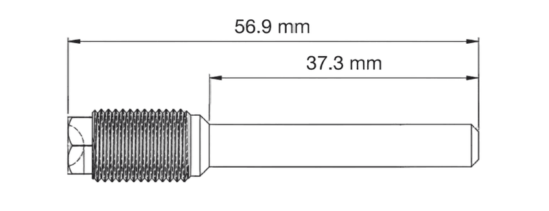 SBS 4506 Stainless Brake Pins — dimensjoner