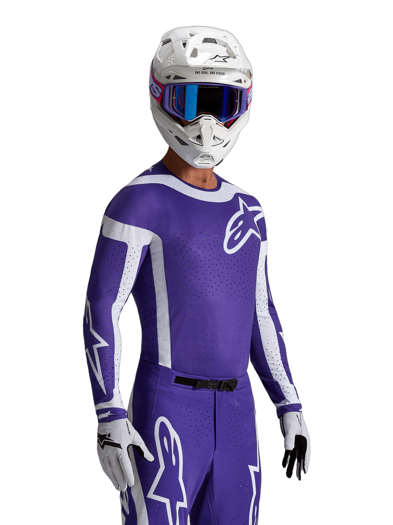 Alpinestars Supertech Vesta crosstrøye Blå/Hvit - bilde 2