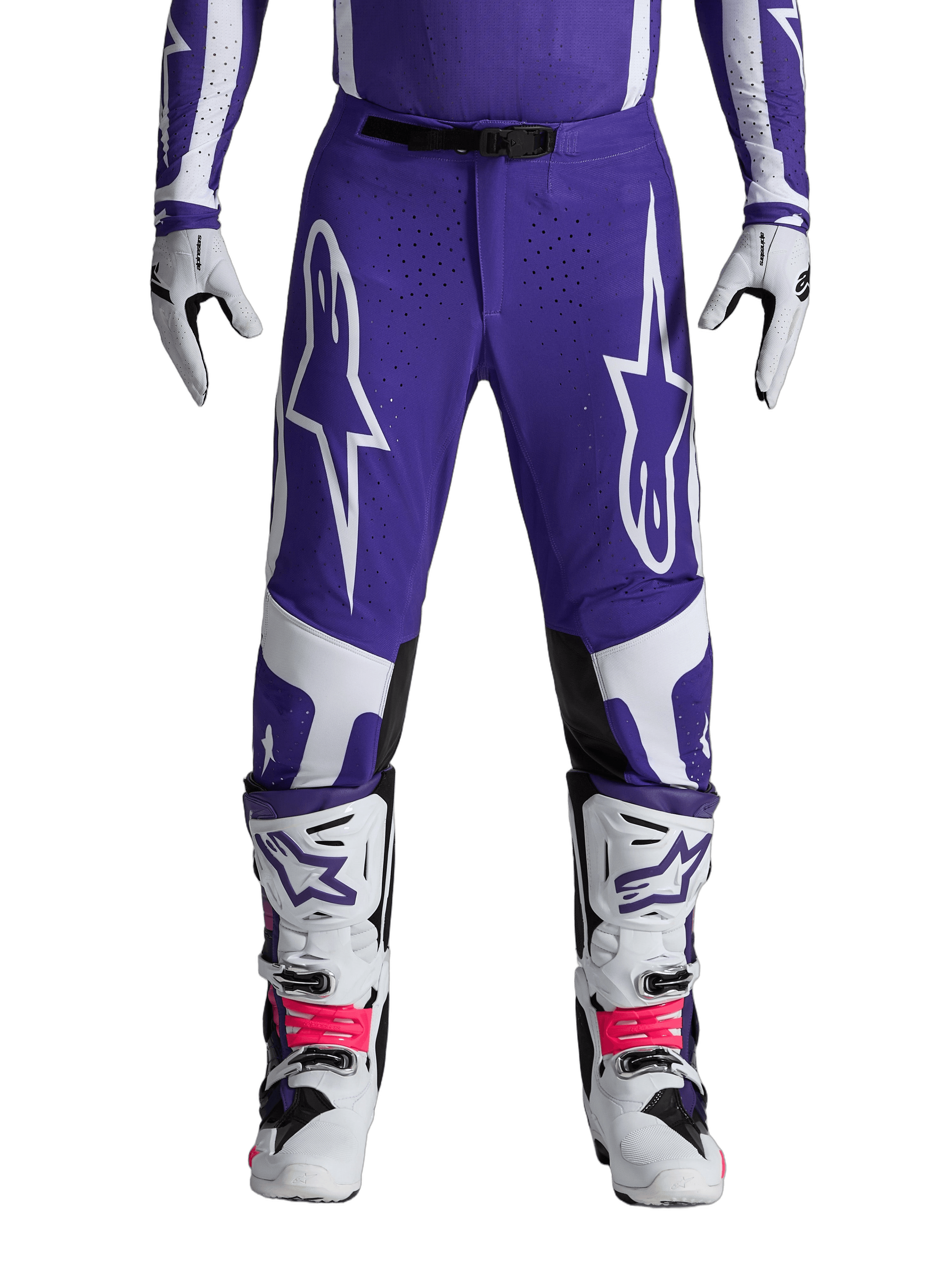 Alpinestars Supertech Vesta crossbukse Blå/Hvit - bilde 1