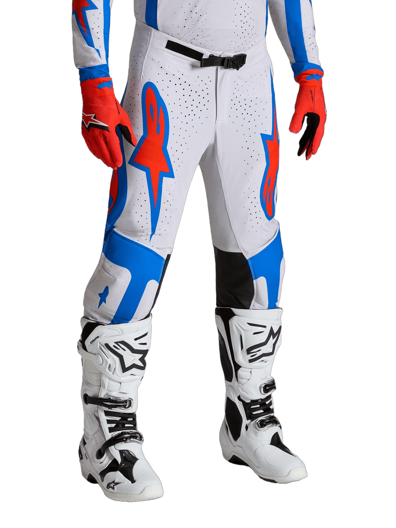 Alpinestars Supertech Vesta crossbukse Lilla/Rød - bilde 2