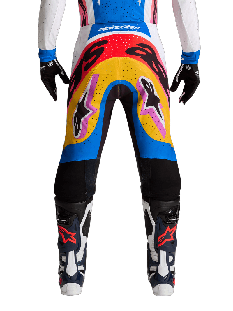 Alpinestars Supertech Dyna crossbukse Hvit/Blå/Sort/Lilla - bilde 3