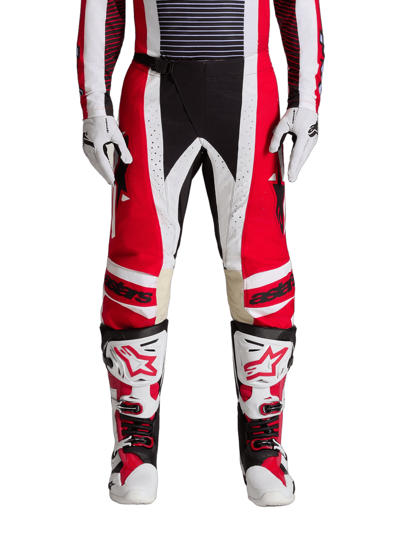 Alpinestars Techstar Maven crossbukse Rød/Hvit/Lavendel/Sort - bilde 1