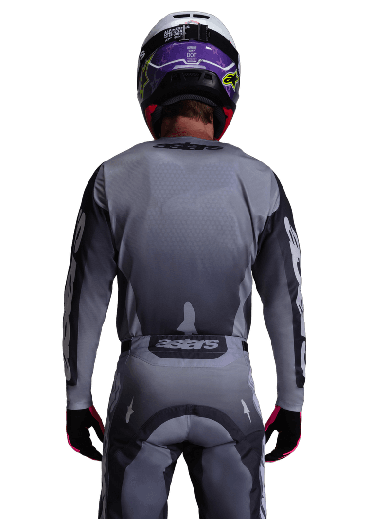 Alpinestars Racer Amber crosstrøye Grå/Lilla - bilde 3