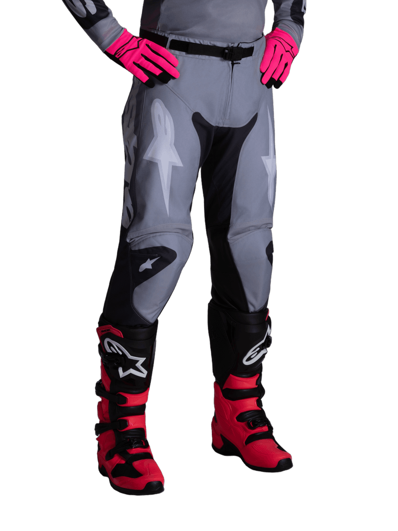 Alpinestars Racer Amber crossbukse Grå/Lilla - bilde 2