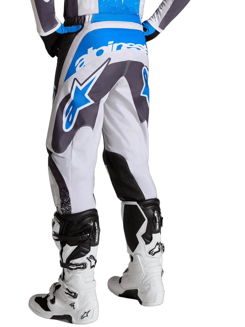 Alpinestars Fluid Drag crossbukse Grå/Lilla/UCLA-blå - bilde 4