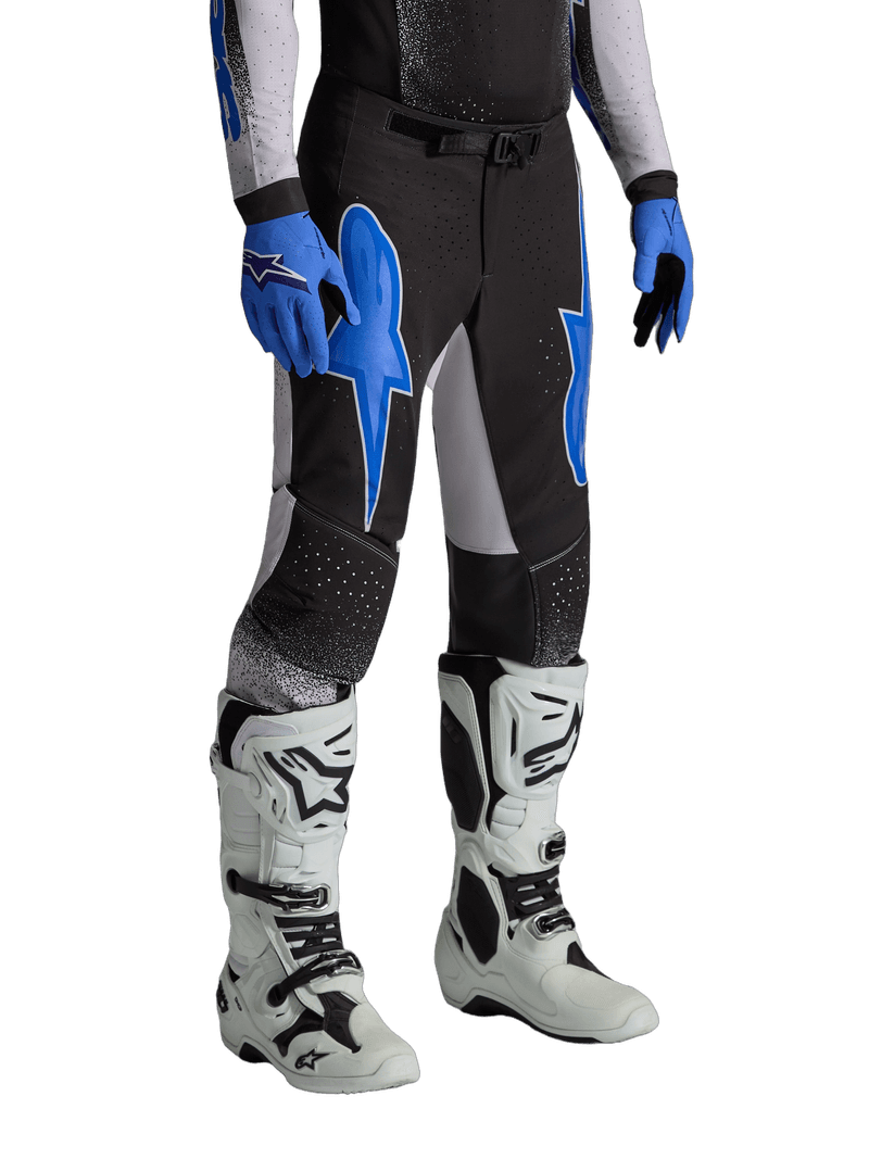 Alpinestars Supertech Hiten AFD crossbukse Sort/Lilla/Blå - bilde 2