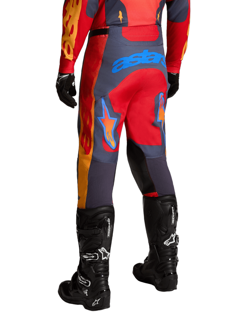 Alpinestars Racer Hunt crossbukse Rød/Grå/Korall - bilde 4