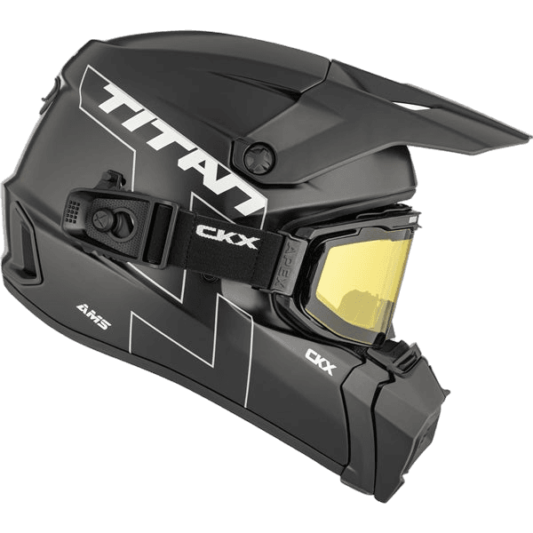 CKX Titan AMS hjelm matt svart