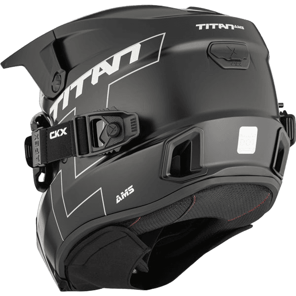 CKX Titan AMS hjelm matt svart