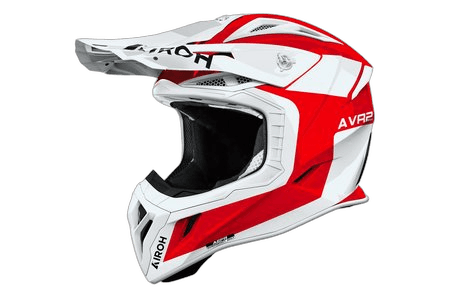 Airoh Aviator Ace 2 Iron hjelm rød blank