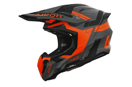 Airoh Twist 3 Dynasty hjelm oransje matt