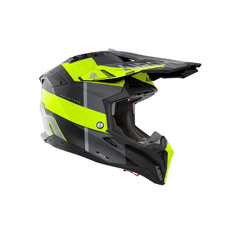 Airoh Aviator 3 Monarch hjelm gul matt