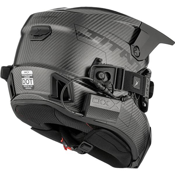 CKX Titan AMS Pro hjelm matt karbon med fotokromatiske oppvarmede briller