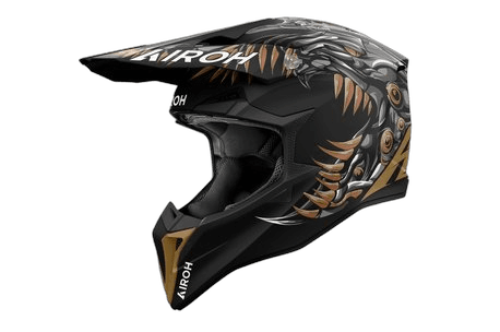 Airoh Wraaap Cyborg hjelm matt