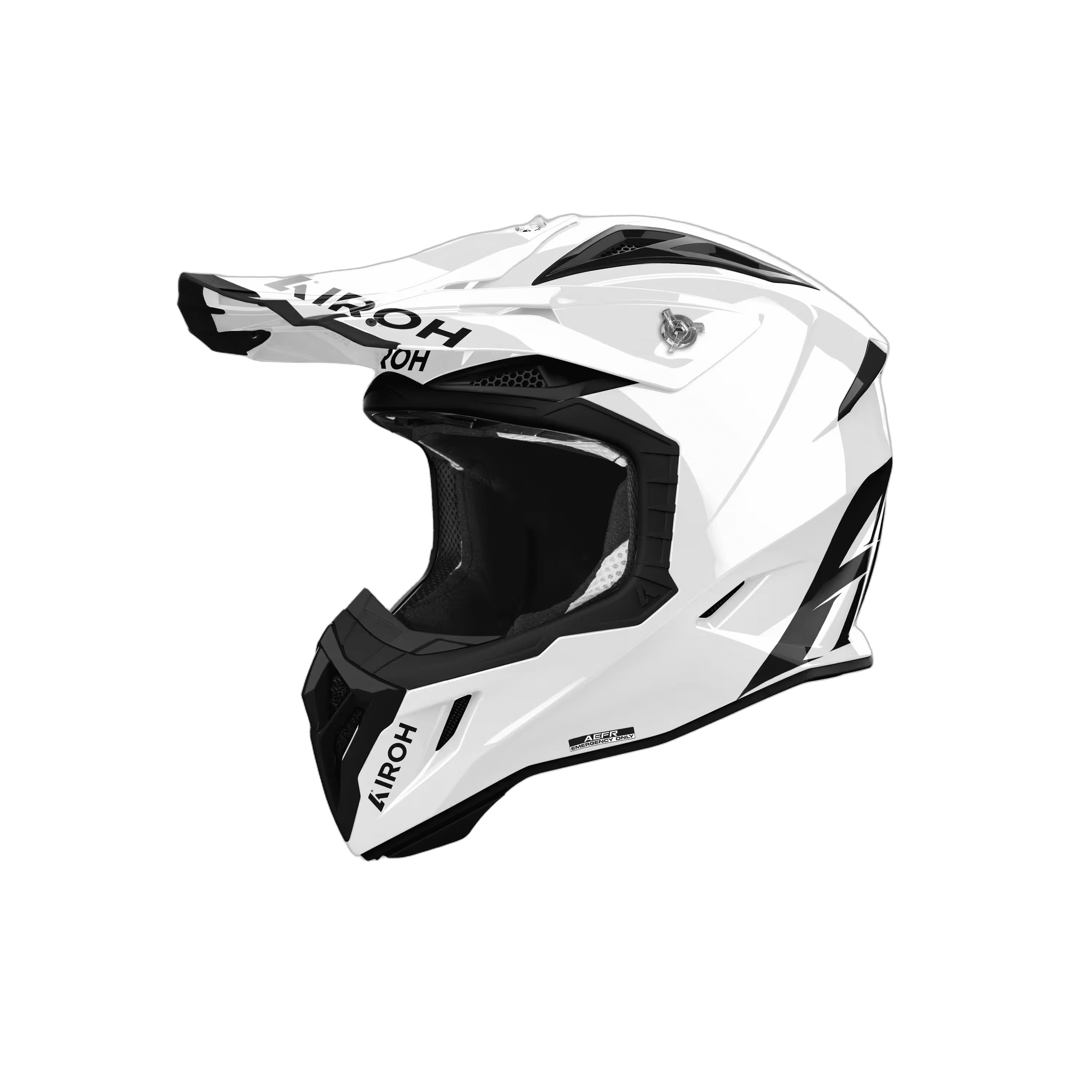 Airoh Aviator Ace 2 Color hjelm hvit blank