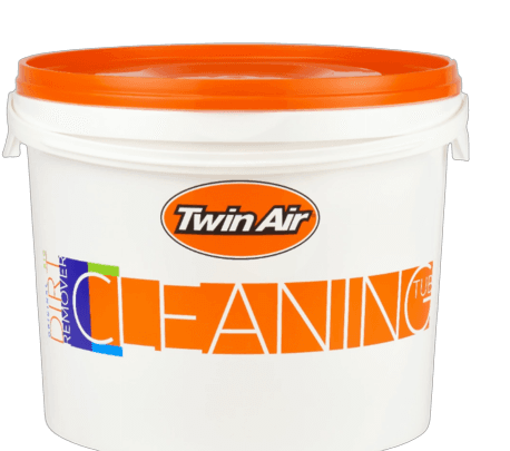 Twin Air rensebøtte med kurv 10 liter Oransje/Sort
