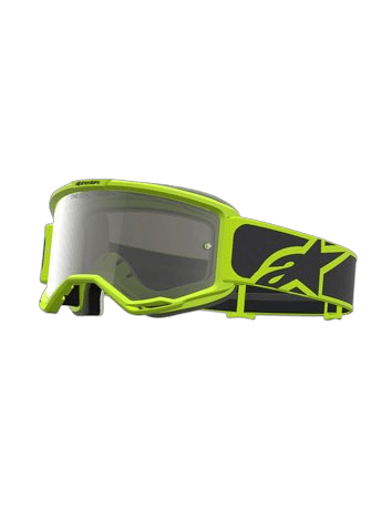 Alpinestars Goggle Vision 5 Rora Black Yellow Fluo Mirror Silver