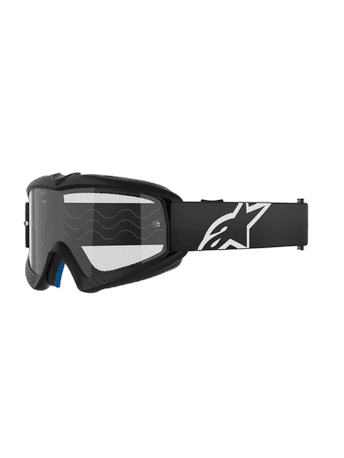 Alpinestars Goggle Vision Youth Corp Black Clear