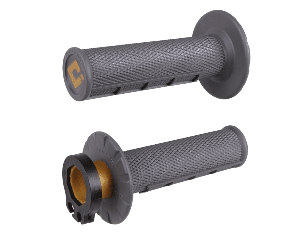 Half Waffle MX Lock-On grep Set Graphite