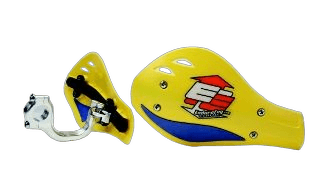 EE Moto Roost universal håndbeskyttere mount + gul Deflector