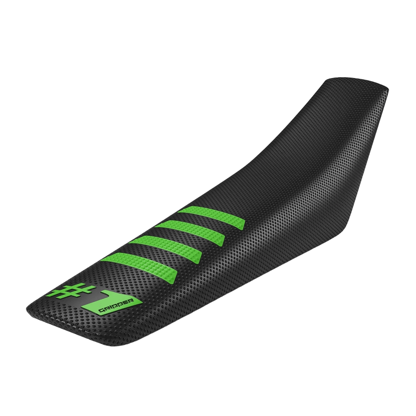 ONEGRIPPER RIBBED setetrekk Svart/Grønn