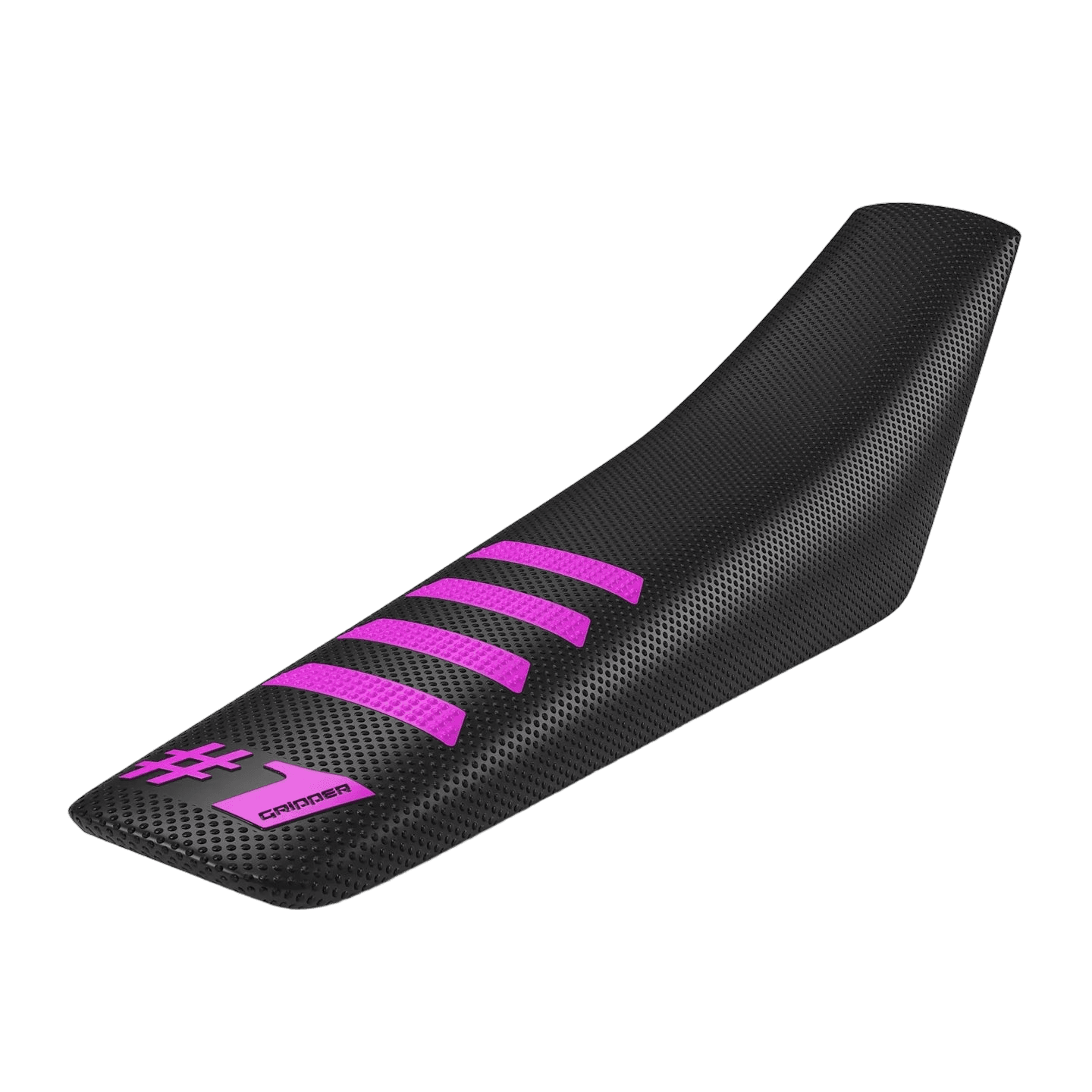 ONEGRIPPER RIBBED setetrekk Svart/Rosa