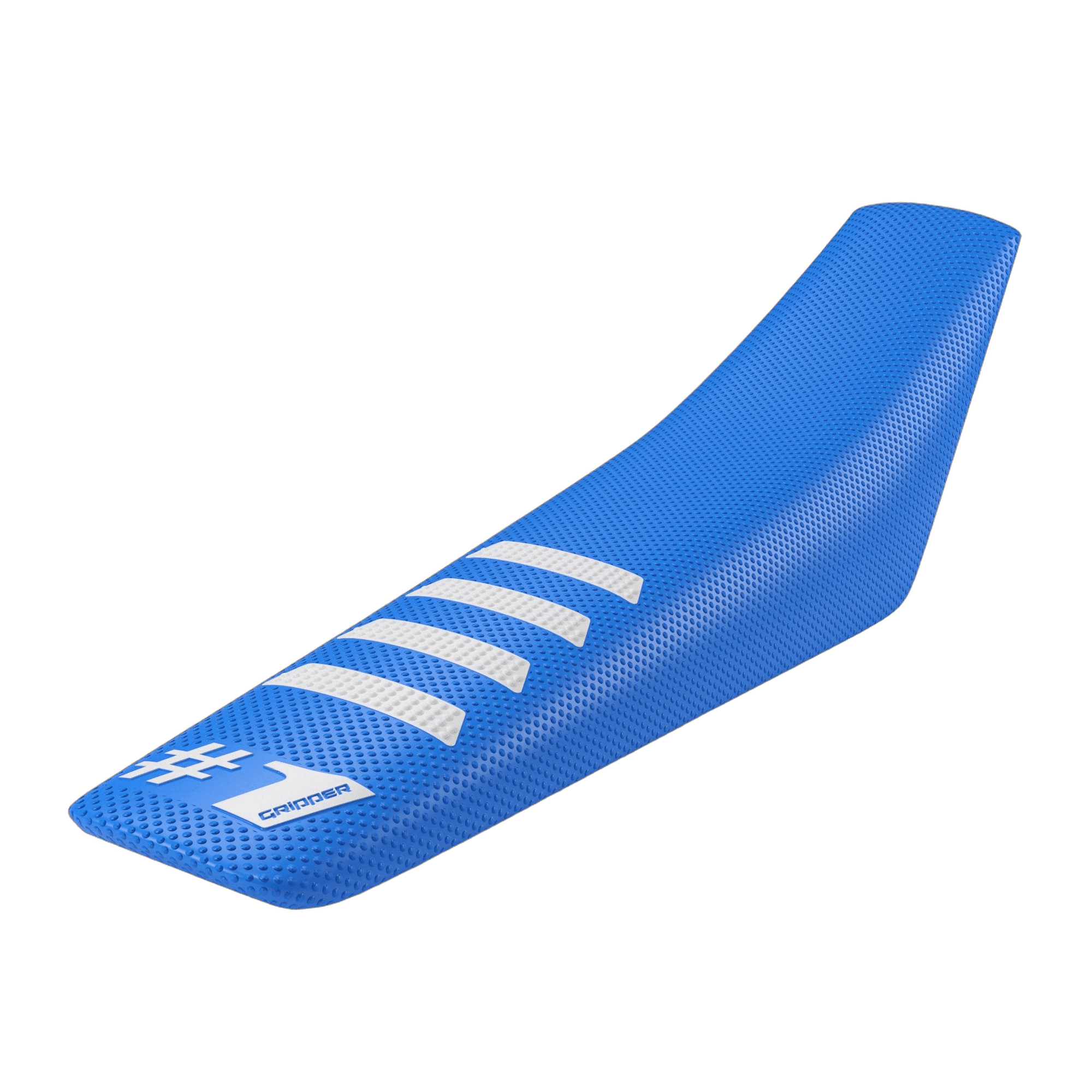 ONEGRIPPER RIBBED setetrekk Lyseblå/Hvit