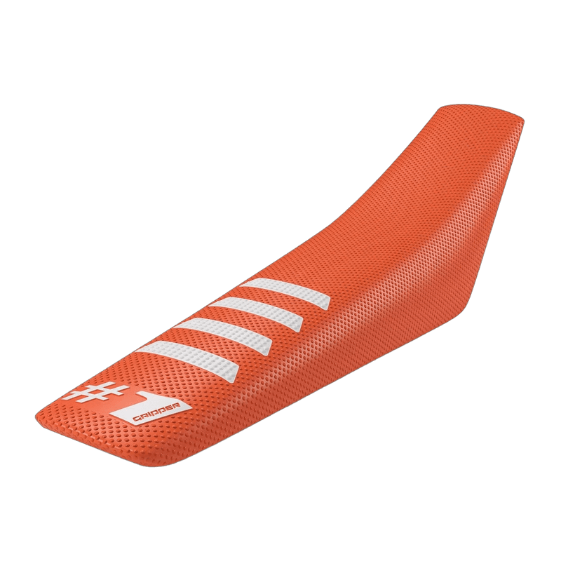 ONEGRIPPER RIBBED setetrekk Oransje/Hvit