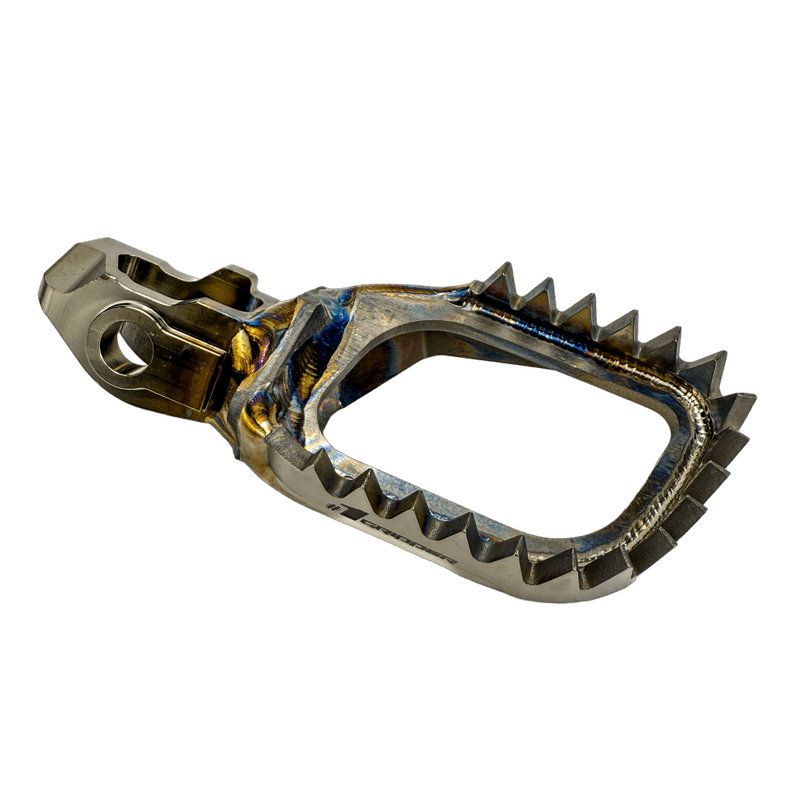 ONEGRIPPER CTRL titan fotpinner Sherco, standard posisjon