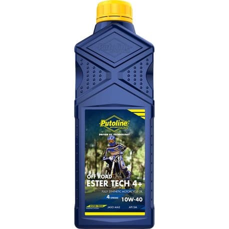 Putoline Ester Tech Off Road 4+ 10W-40- 1L (12)
