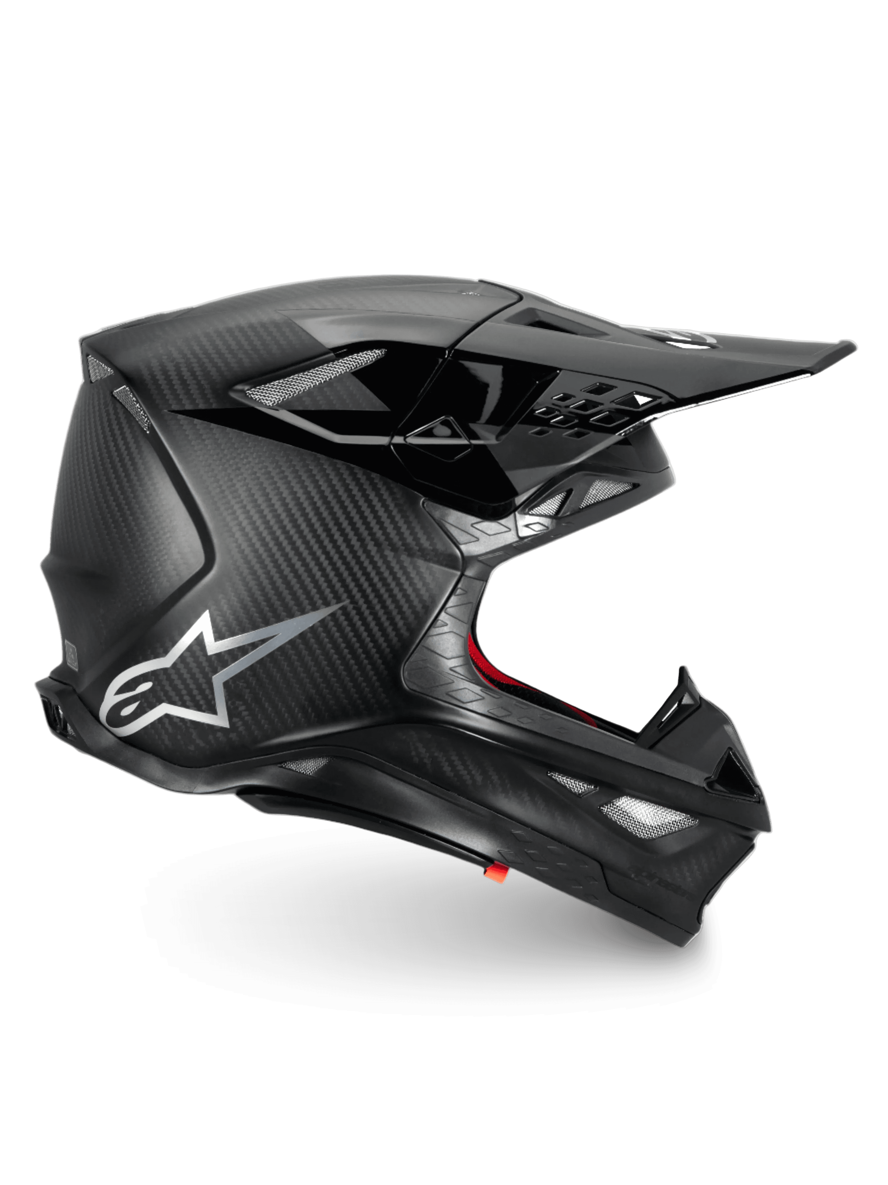 Alpinestars Supertech M10 Fame hjelm svart karbon