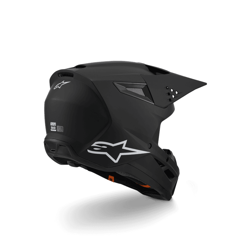 Alpinestars S-M3 Solid hjelm svart matt