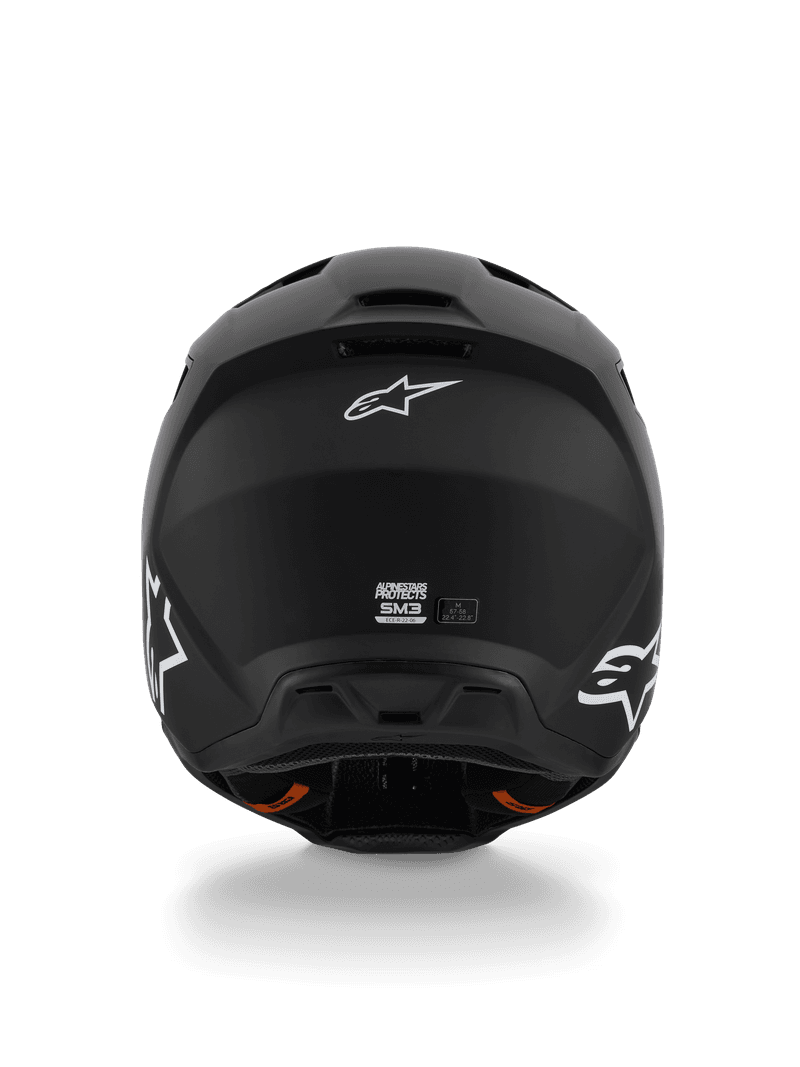 Alpinestars S-M3 Solid hjelm svart matt