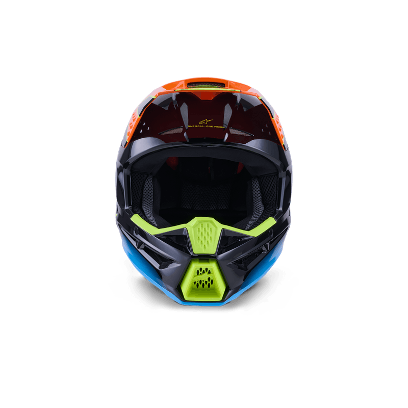 Alpinestars S-M3 Fray hjelm svart/oransje/fluo gul