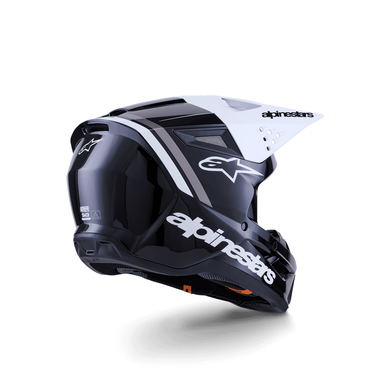 Alpinestars S-M3 Radium hjelm svart/hvit