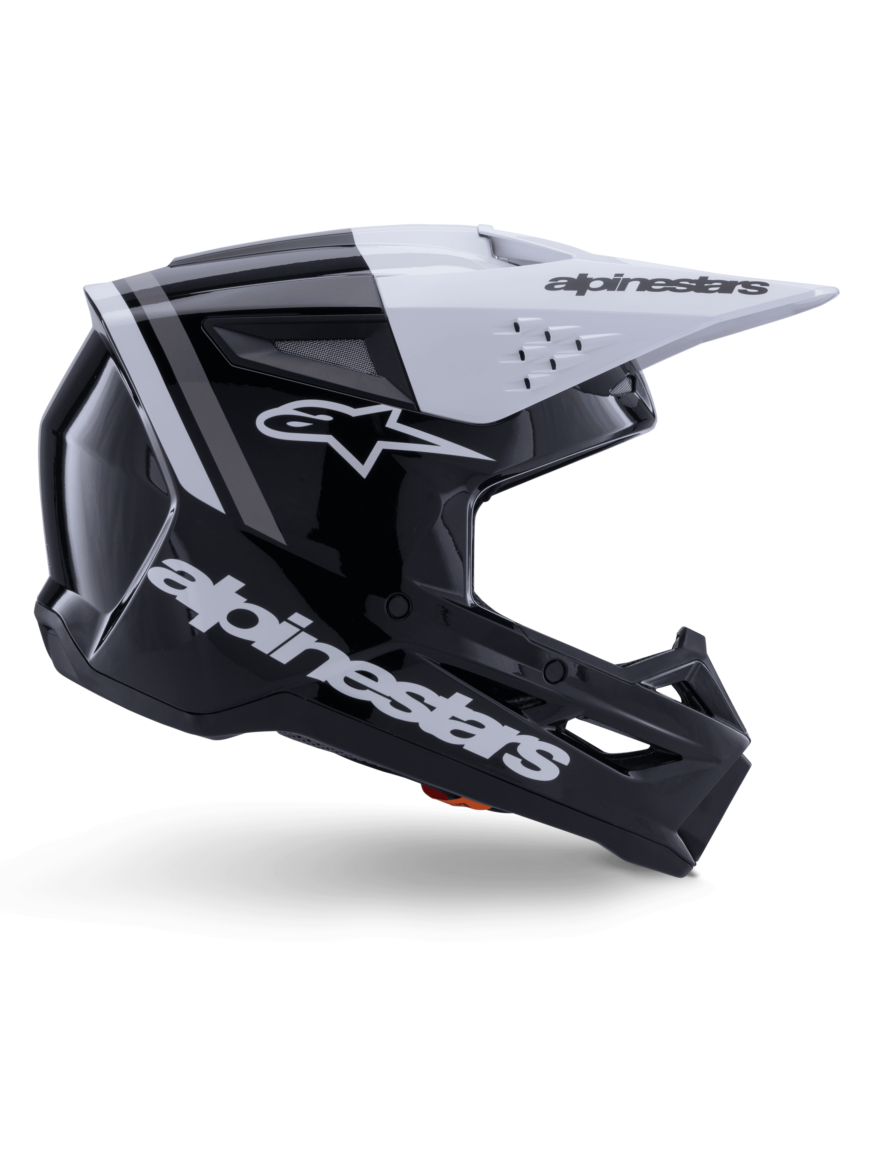 Alpinestars S-M3 Radium hjelm svart/hvit