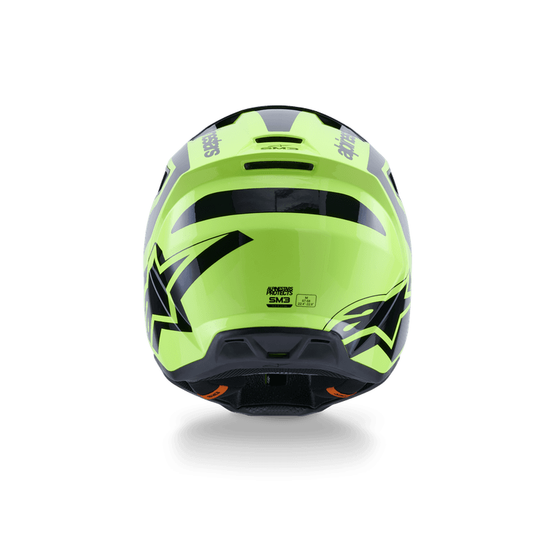 Alpinestars S-M3 Heat hjelm fluo gul/svart