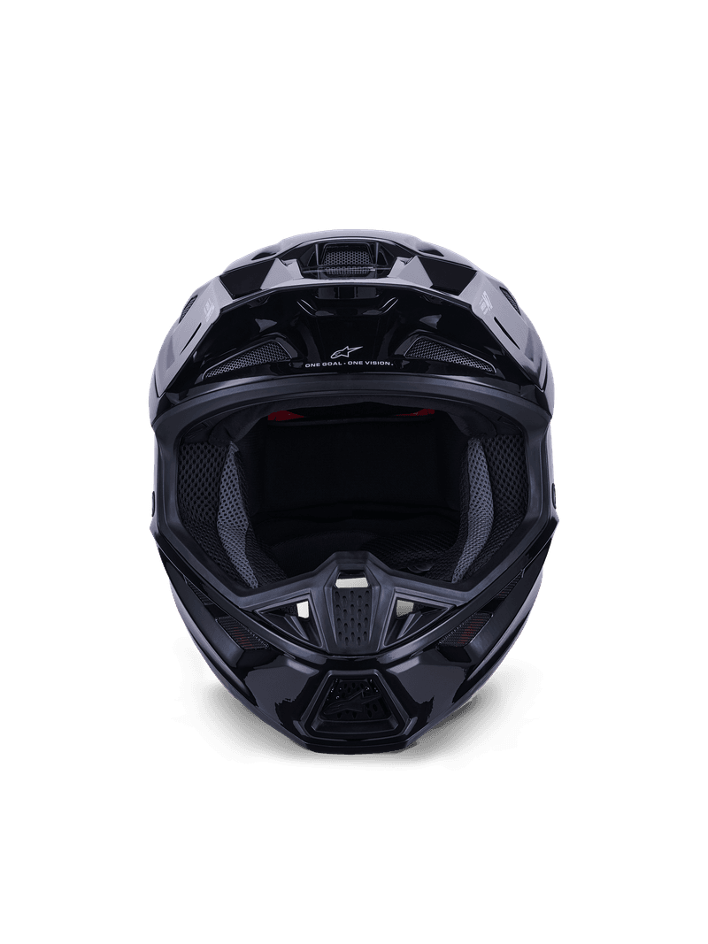 Alpinestars S-M7 Solid hjelm svart blank
