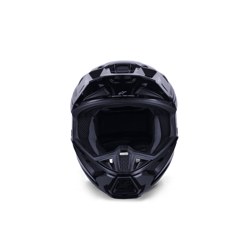 Alpinestars S-M7 Solid hjelm svart blank