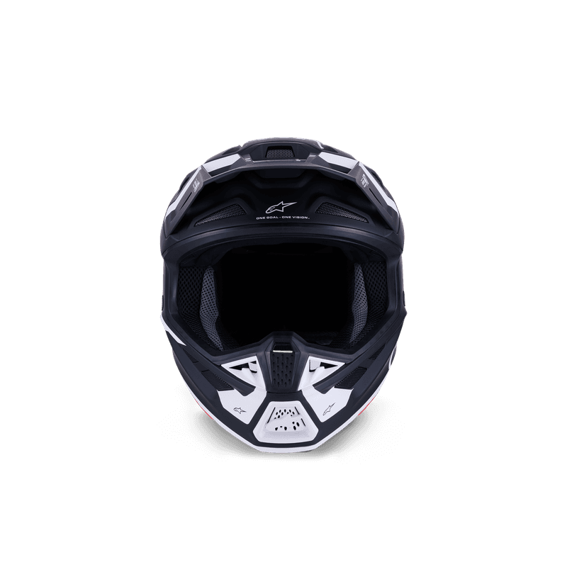 Alpinestars S-M7 Dasher hjelm svart/hvit matt