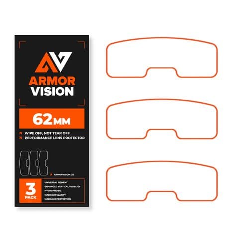 Armor Vision linsebeskytter 62 mm (3-pk)