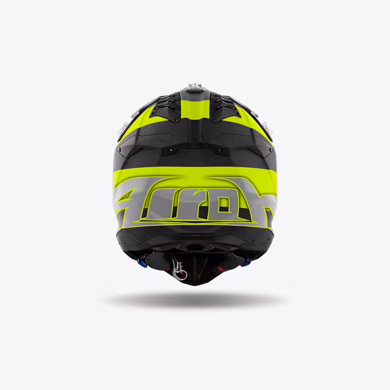 Airoh Aviator 3 Monarch hjelm gul matt