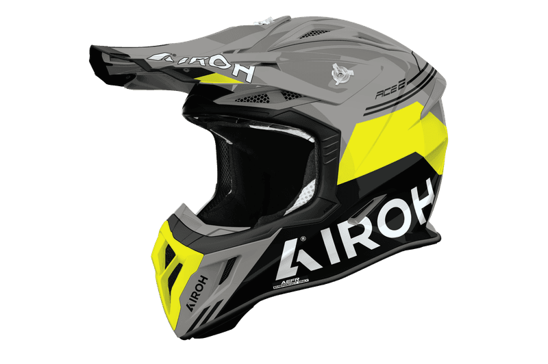 Airoh Aviator Ace 2 Fury hjelm gul blank