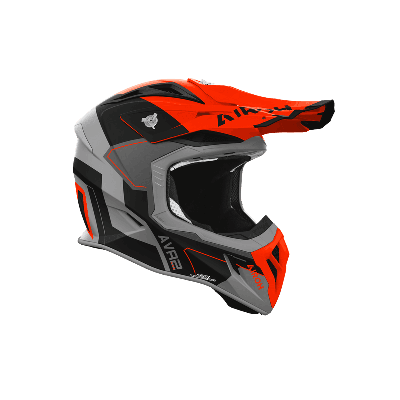 Airoh Aviator Ace 2 Shield hjelm oransje matt