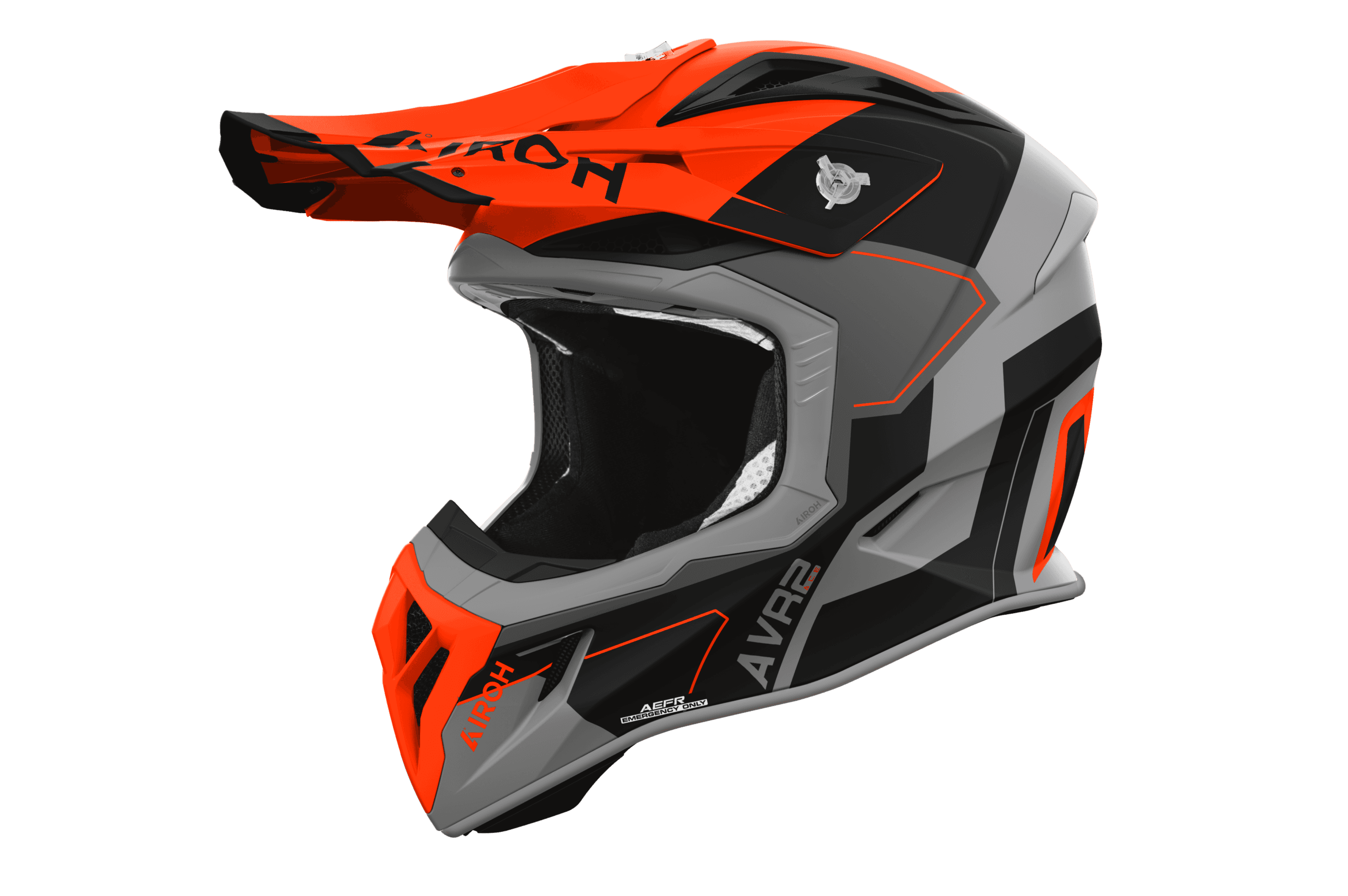 Airoh Aviator Ace 2 Shield hjelm oransje matt