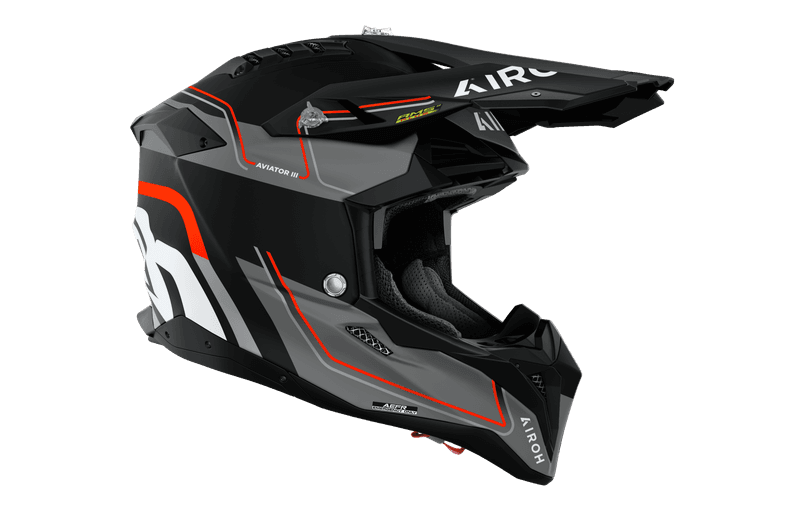 Airoh Aviator 3 Leader hjelm oransje matt