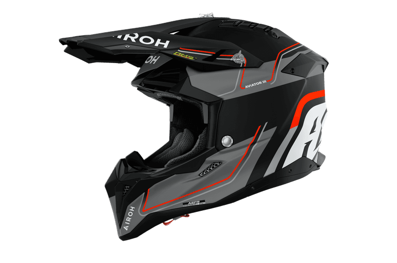 Airoh Aviator 3 Leader hjelm oransje matt