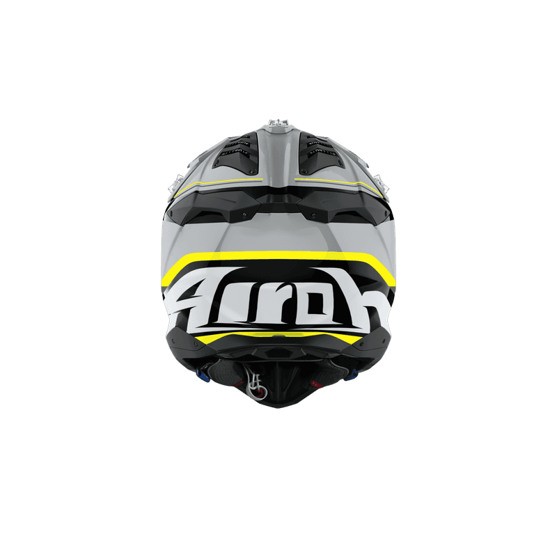Airoh Aviator 3 Leader hjelm gul blank