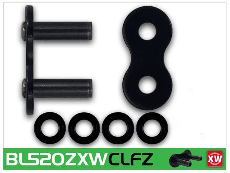 RK BL520 ZXW rivet link Black Scale